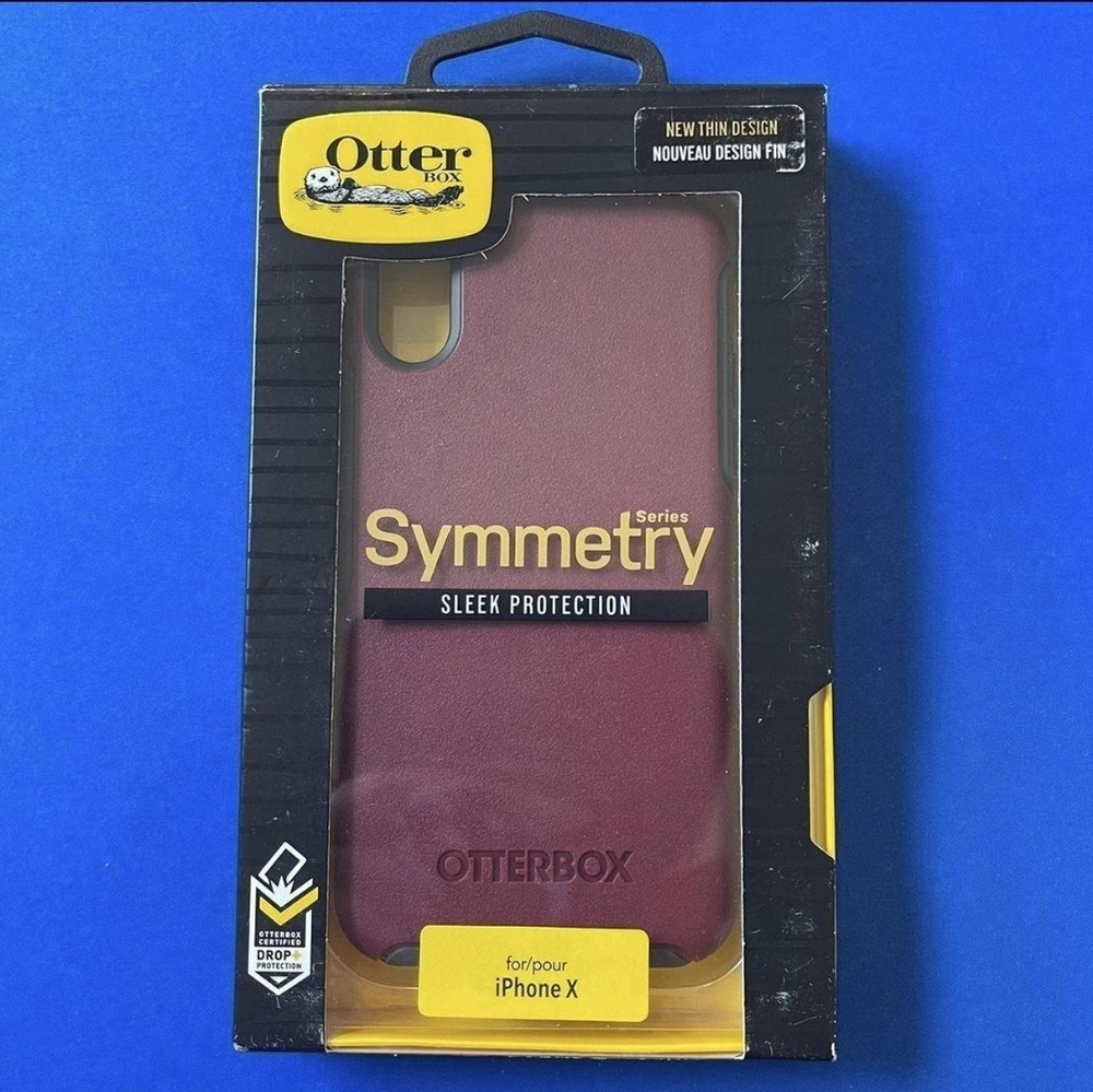 iPhone X/XS - Otterbox Symmetry Series Case (FINE PORT EASY)